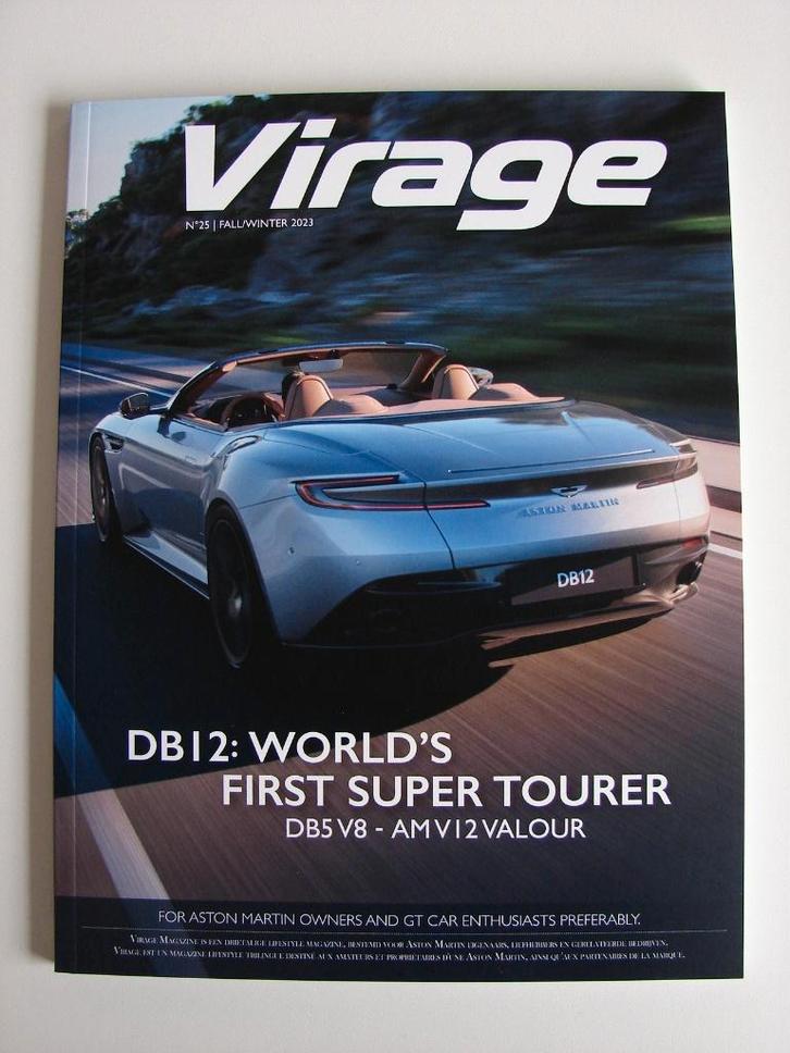 Magazin Aston Martin Virage, Livres, Autos | Brochures & Magazines, Neuf, Autres marques, Enlèvement ou Envoi