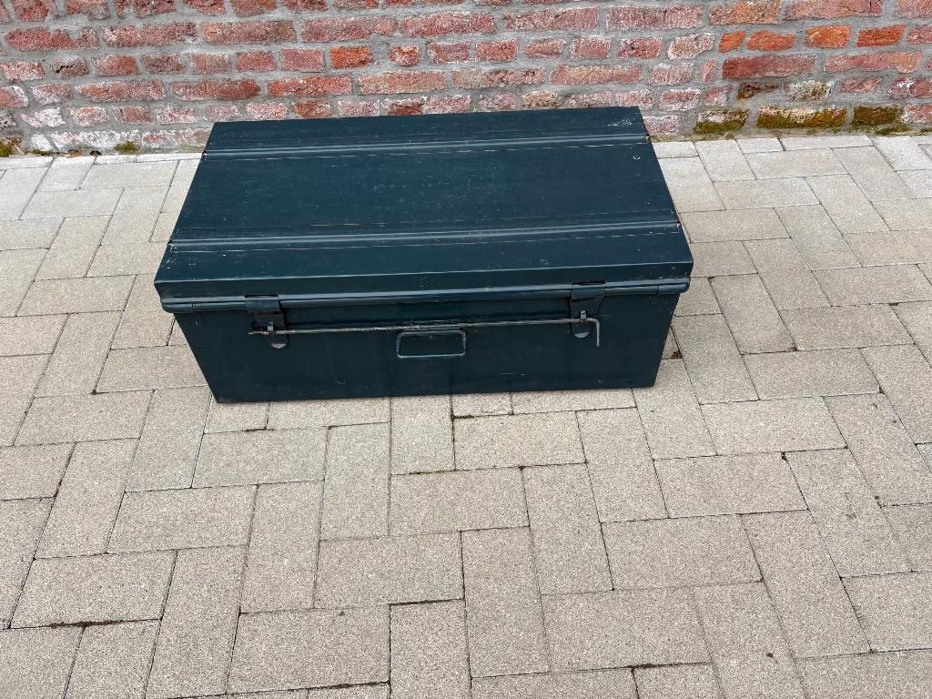 malle de transport en acier, Moins de 50 cm, 50 à 100 cm, Comme neuf, Enlèvement