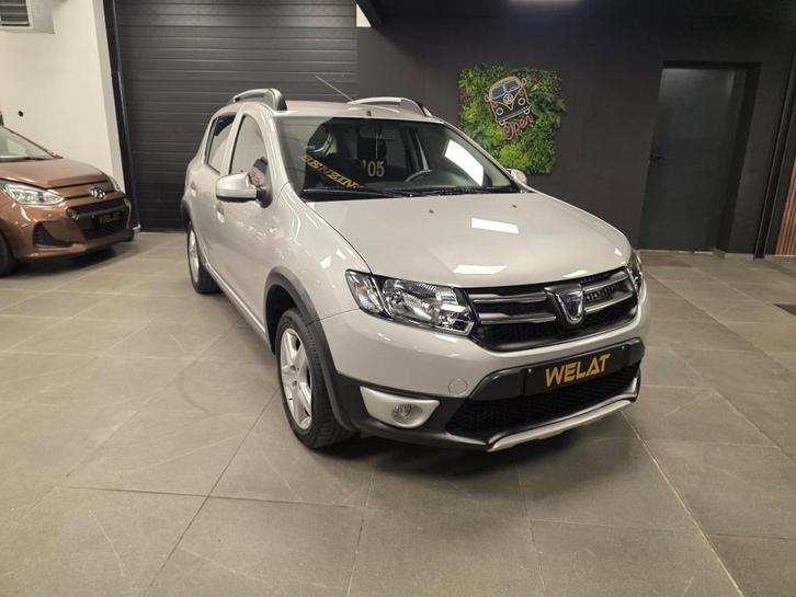 DACIA SANDERO STEPWAY BENZINE/53.000 KM/TOP STAAT, Autos, Dacia, Entreprise, Achat, Sandero, Bluetooth, Essence, Euro 5, Argent ou Gris