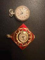 2 antieke horloges Pontiac en Kurz, Ophalen of Verzenden