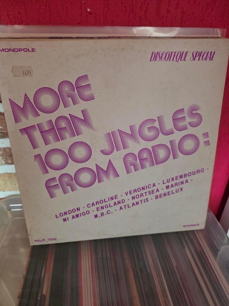 12"  Jingles from RADIO (100 JINGLES) BE, CD & DVD, Vinyles | Classique, Enlèvement ou Envoi