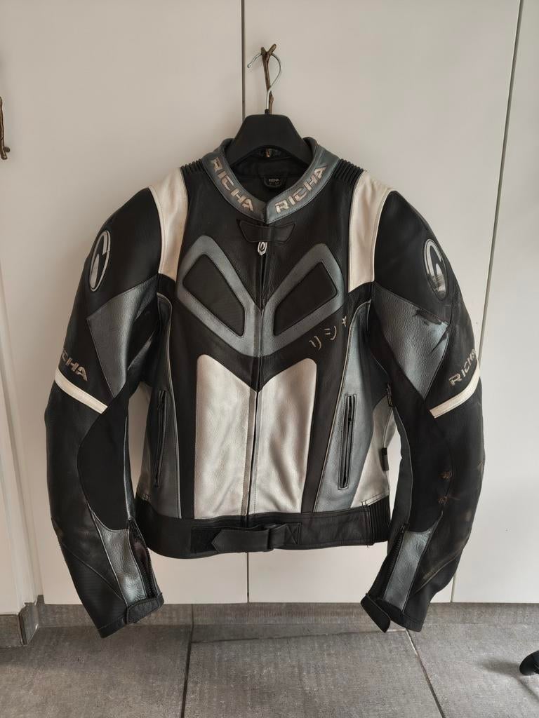 Veste moto Richa, Motos, Seconde main, Enlèvement ou Envoi, RICHA, Manteau | cuir