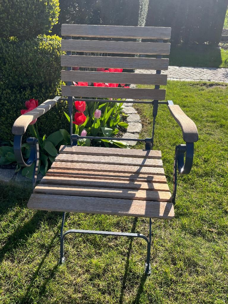 6 Tuinstoelen Versus by TRIBU, Jardin & Terrasse, Chaises de jardin, Enlèvement, Utilisé, Pliant