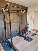 Powercage Fitness Rack te koop, Ophalen, Zo goed als nieuw, Metaal, Overige typen