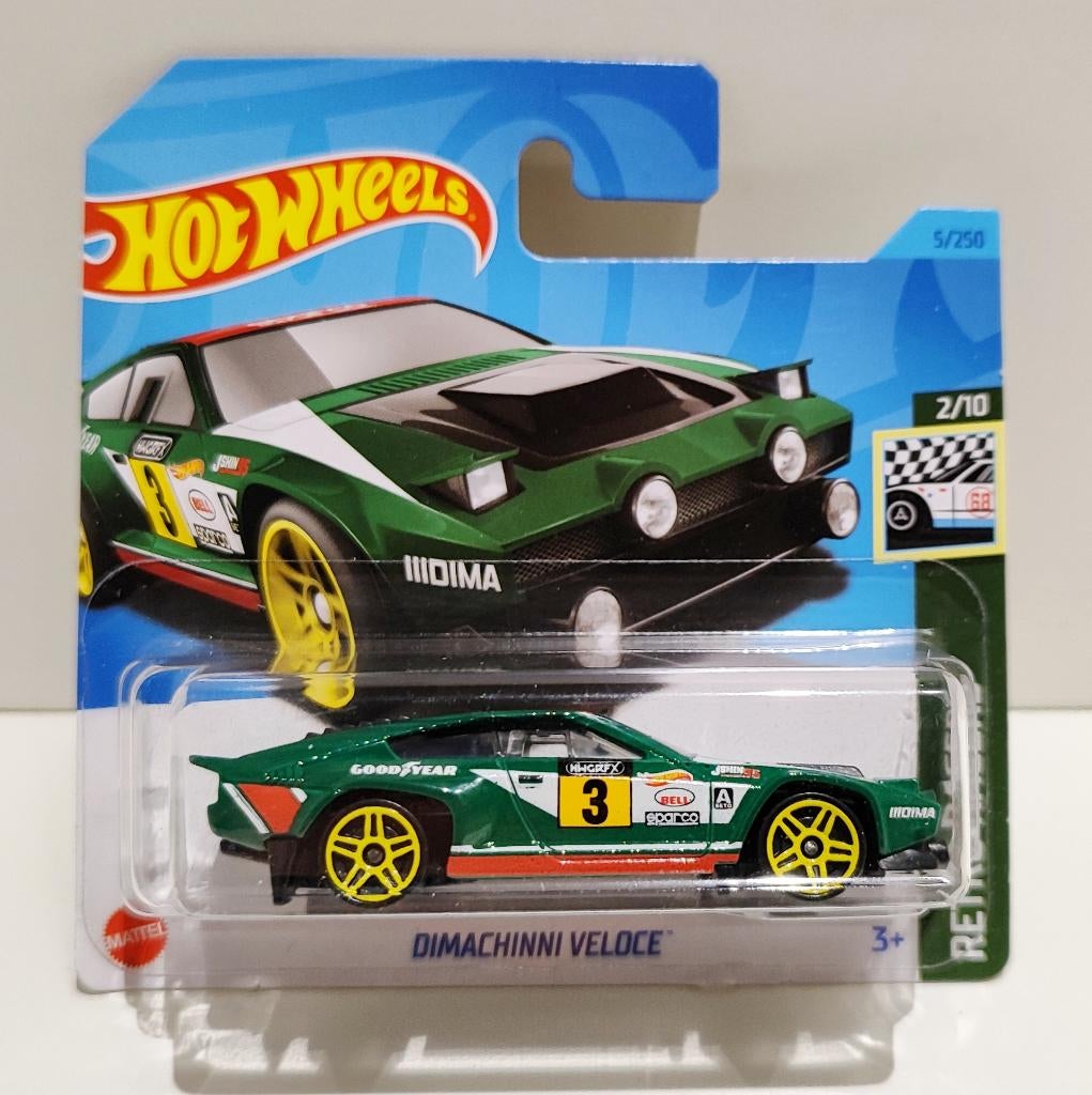 Hot Wheels Dimachinni Veloce Groen Retro Racer (2023), Enlèvement ou Envoi