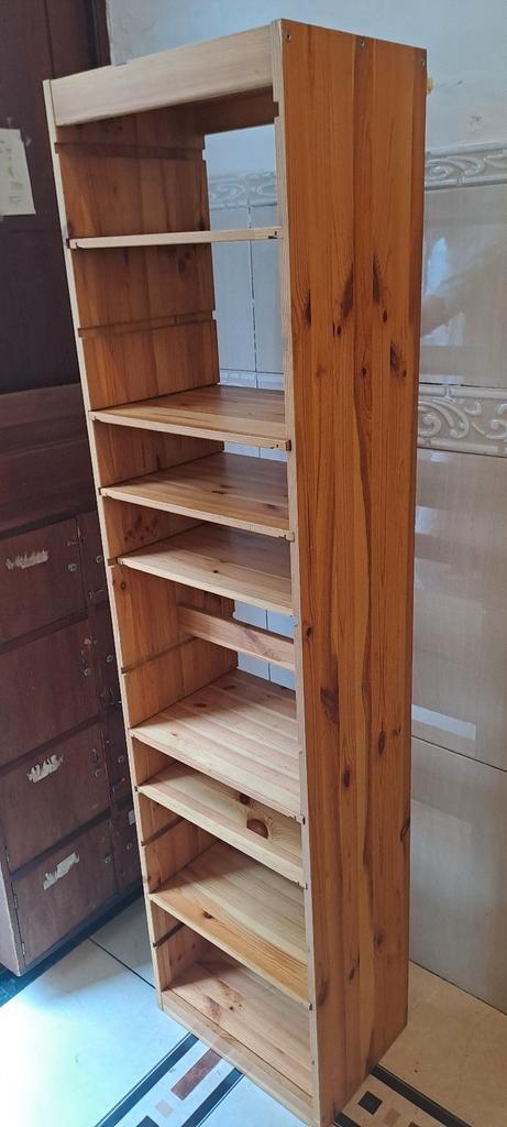 Étagére en pin massif, Maison & Meubles, Armoires | Bibliothèques, Pin, Enlèvement