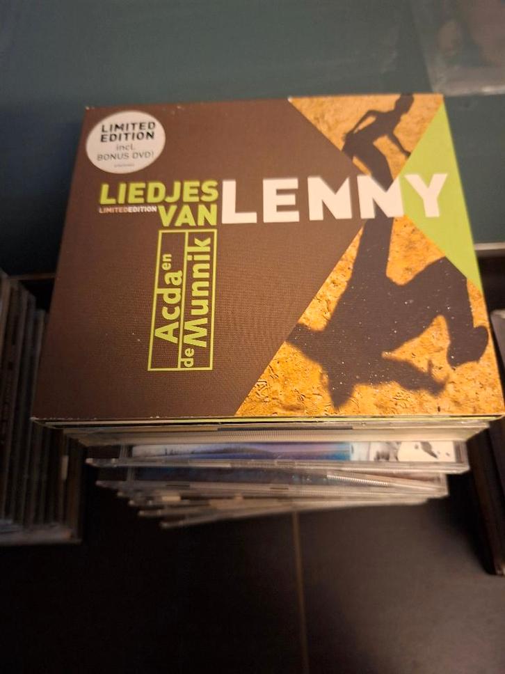 cd - acda en de munnik - liedjes van lenny - cd + dvd, CD & DVD, CD | Néerlandophone, Comme neuf, Pop, Enlèvement ou Envoi
