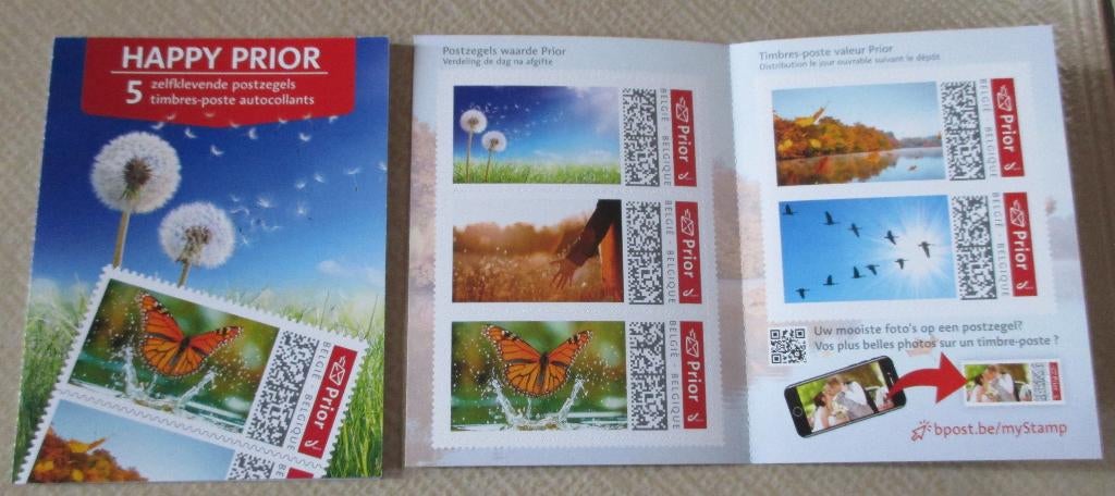 1 boekje happy prior 2026, Frankeerzegel, Ophalen of Verzenden, Zonder stempel, Postfris