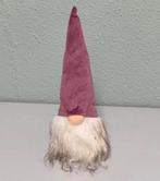 Gnoom kerstmis kabouter met puntmuts en baard 27cm hoog, Ophalen of Verzenden, Zo goed als nieuw