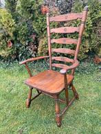 Grote fauteuil/houten stoel, Antiek en Kunst, Ophalen