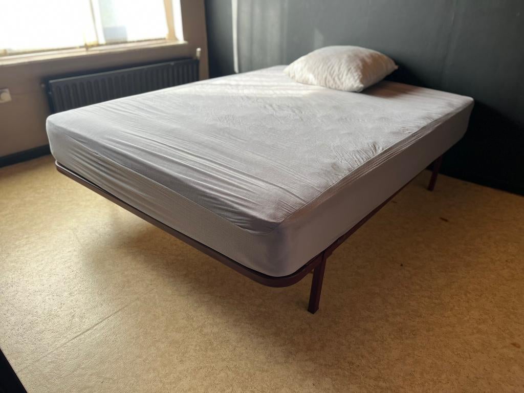 Tweepersoonsbed / 2 persoonsbed inclusief matras, Ophalen, Zo goed als nieuw, Tweepersoons, Matras