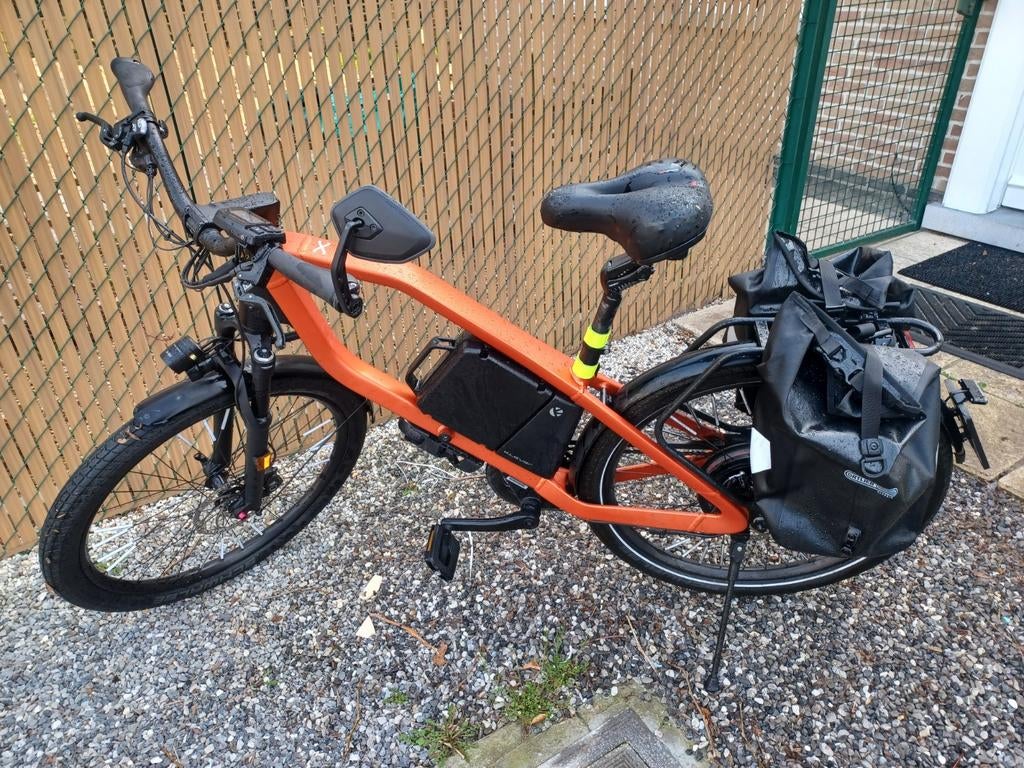 Speed Pedelec KLEVER X-Speed Oranje,maat L., Ophalen, Gebruikt, Klever, V-brakes