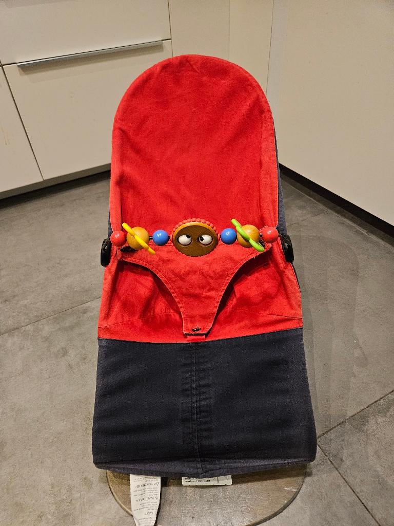 Wipper BabyBjorn met speeltje, Kinderen en Baby's, Wipstoeltjes, Gebruikt, Verstelbaar, Wipstoel, Ophalen