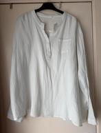 Chemisier blanc à manches longues, taille 8xl taille petit, Enlèvement ou Envoi, Comme neuf, Blanc
