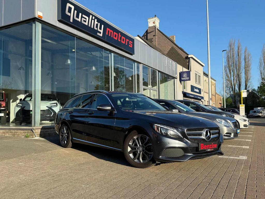 Mercedes-Benz C-CLASS 180 C 180- BENZINE / AUTOMAAT / FULL S, Autos, Achat, Euro 6, Noir, 5 portes