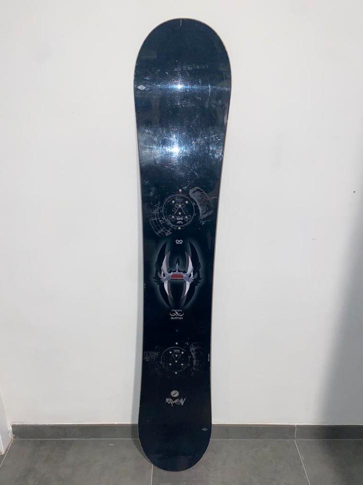 🏂 Burton snowboard 154 cm + Flow bindingen, Sport en Fitness, Snowboarden, Gebruikt, Bindingen, Ophalen