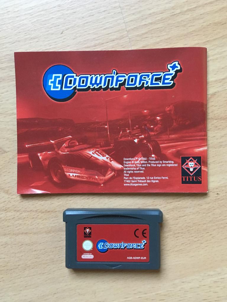 Jeu Game Boy Advance - Downforce, Consoles de jeu & Jeux vidéo, Enlèvement ou Envoi, Utilisé