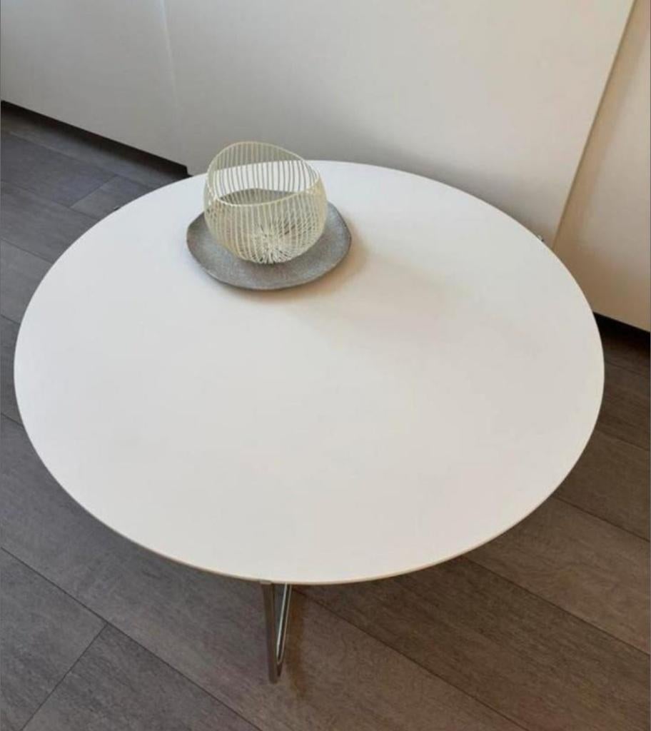 table basse Manutti Mood, table basse, table d'appoint, Inox, Comme neuf, Enlèvement, Table d'appoint