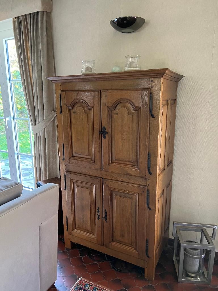 Armoire en chêne, Maison & Meubles, Armoires | Autre, Utilisé, Enlèvement