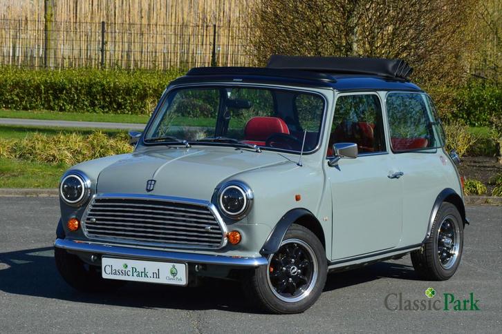 Rover Mini Cooper 1.3i Kensington (bj 1996, automaat), Auto's, Oldtimers, Bedrijf, Te koop, Lederen bekleding, Lichtmetalen velgen