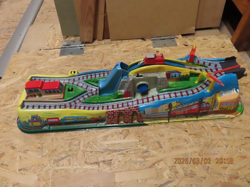 Blikken speelgoed technofix, Antiquités & Art, Antiquités | Jouets, Envoi