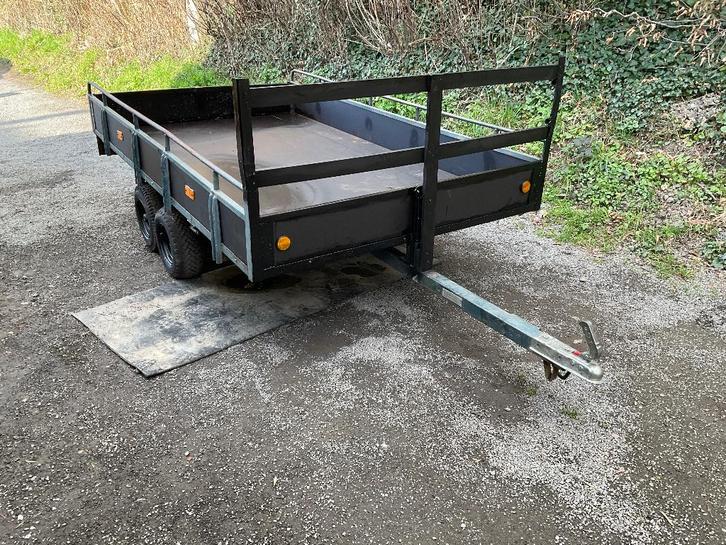 Remorque double essieux, Diversen, Overige Diversen, Gebruikt, Ophalen