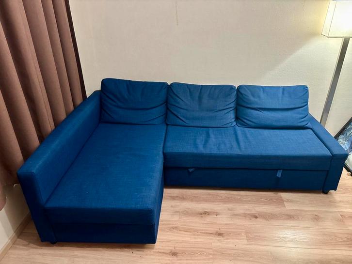 ️ IKEA FRIHETEN corner sofa-bed, Huis en Inrichting, Slaapkamer | Slaapbanken, Zo goed als nieuw, Ophalen