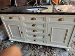 Lavabomeubel landelijke stijl, Huis en Inrichting, Badkamer | Badkamermeubels, Ophalen, Gebruikt, 150 tot 200 cm, Minder dan 100 cm