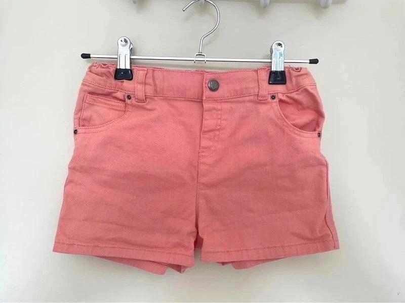 Short orange, fille, 4/5 ans, Enfants & Bébés, Enlèvement ou Envoi, Utilisé, Fille