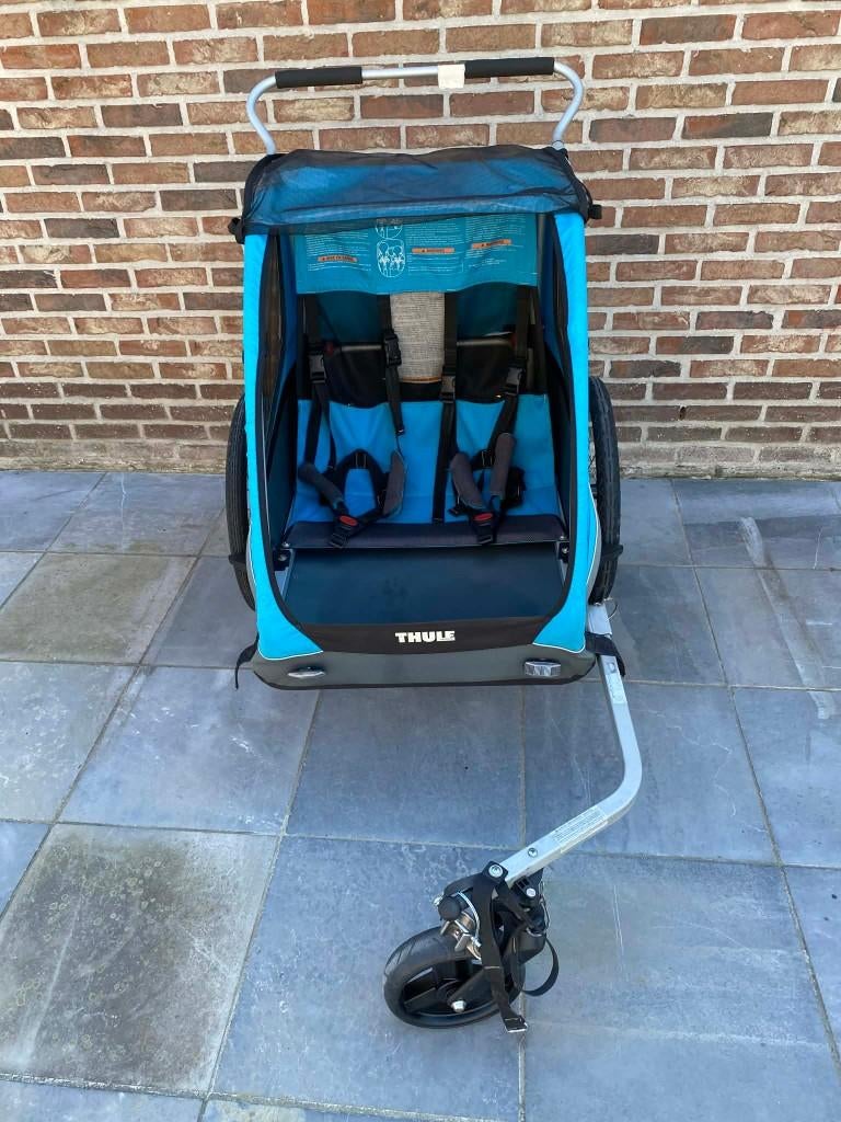 Fietskar Thule Coaster, Pliable, Enlèvement, Utilisé, Remorque pour enfant