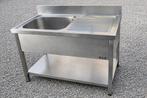 Horeca Spoeltafel met afdruip – merk Ilsa, Ophalen, Gebruikt, Meubilair