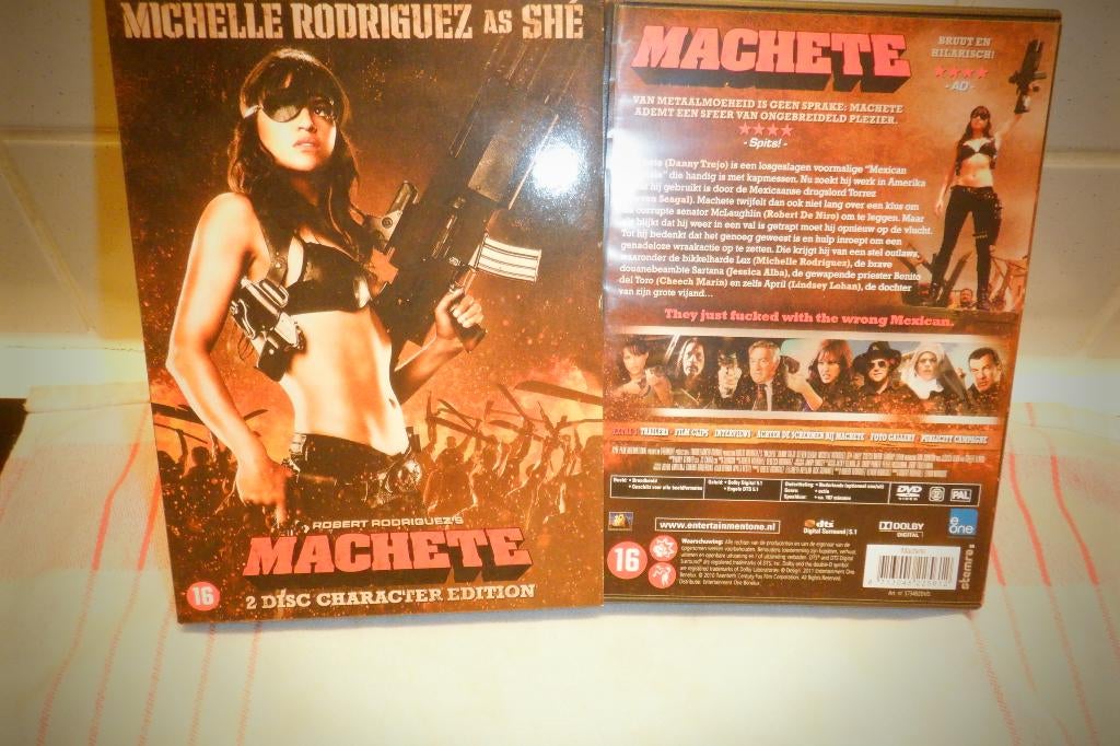 DVD 2DISC Character Edition Machete., Ophalen of Verzenden, Zo goed als nieuw, Actie