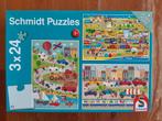 Puzzel 3 x 24 stukjes, Enfants & Bébés, Jouets | Puzzles pour enfants, Enlèvement, 10 à 50 pièces, Comme neuf, 2 à 4 ans