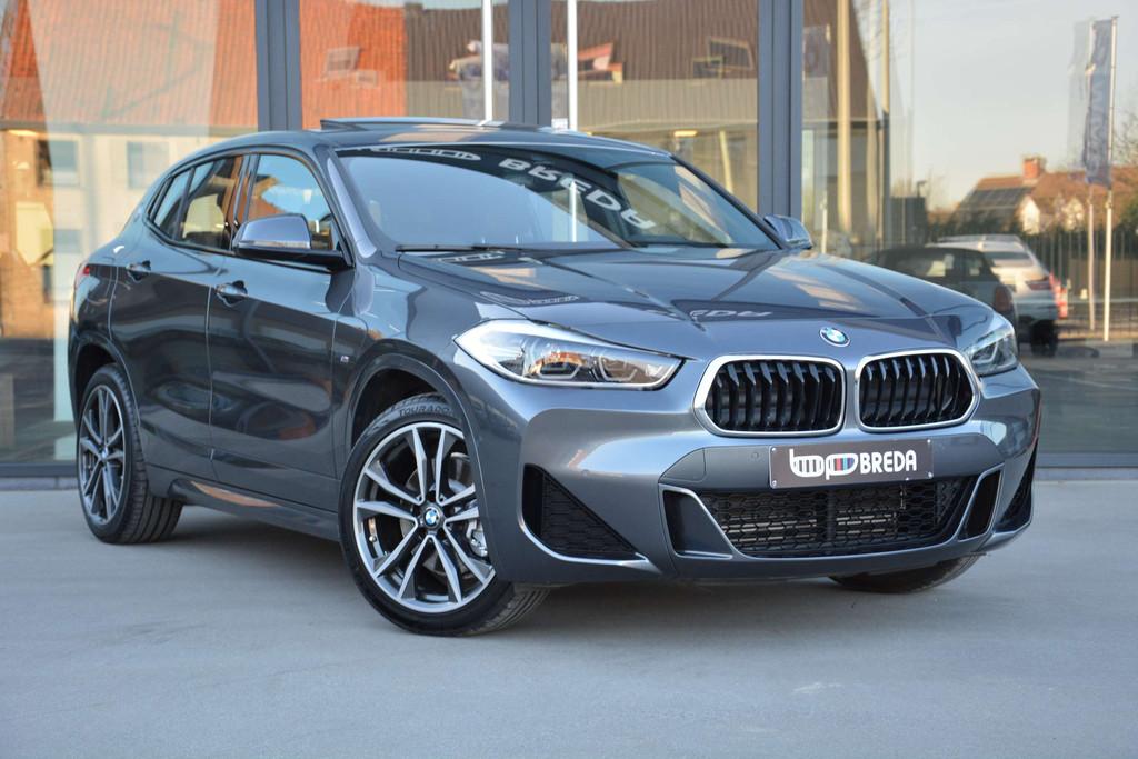 BMW X2 xDrive 25e M-Sport/Pano/Memory/Keyless/Camera, Autos, Cuir, Argent ou Gris, Entreprise, 5 portes