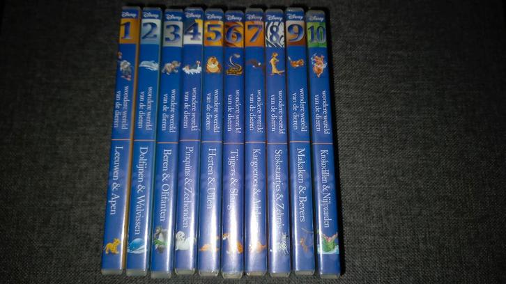 DVD’s Disney De Dieren reeks, Cd's en Dvd's, Dvd's | Kinderen en Jeugd, Gebruikt, Dieren, Ophalen of Verzenden