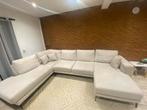 Canapé d’angle en U, Maison & Meubles, Canapés | Coins salons complets, Enlèvement, Comme neuf, Métal