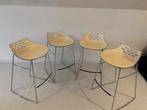 4 Design stoelen calligaris, 3 betalen, eentje gratis), 4 tabourets, Synthétique, Enlèvement, Utilisé