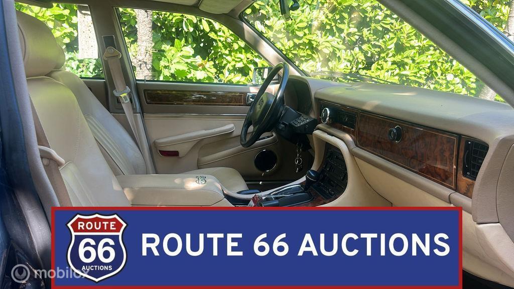 Daimler XJ 4.0 Van den Plas | 1992 | Route 66 Auctions, Auto's, Overige merken, Zwart, Bedrijf, Handgeschakeld