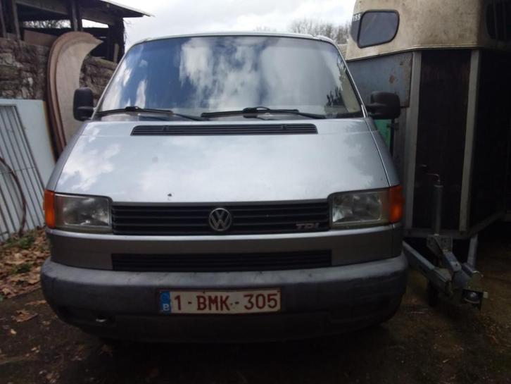 Vw t4 2500 TDI, Autos, Volkswagen, Particulier, Transporter, Attache-remorque, Diesel, Enlèvement