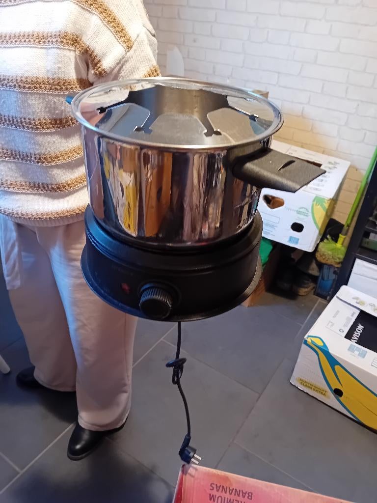 Fondue, Ophalen, Gebruikt, Elektrisch, Fondueset