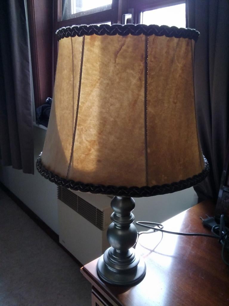 ABAT-JOUR EN ÉTAIN, Maison & Meubles, Lampes | Abat-jour, Enlèvement