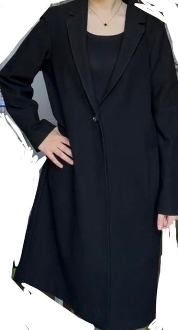 Manteau, Enlèvement ou Envoi, Porté, Taille 48/50 (M), Noir