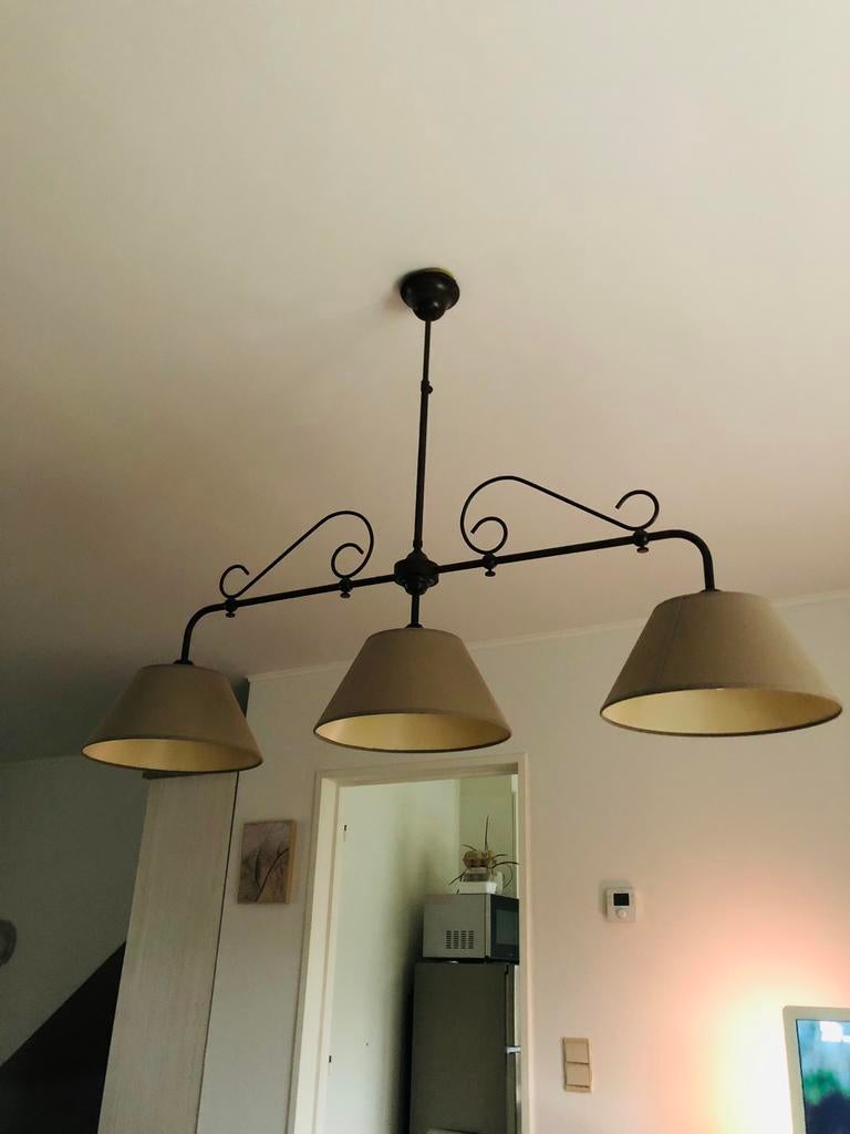 Luster, Huis en Inrichting, Lampen | Kroonluchters, Ophalen, Metaal