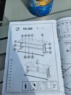 Tv meubel glas, Huis en Inrichting, Ophalen, Gebruikt, Glas