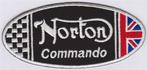 Norton Commando stoffen opstrijk patch embleem #6, Motoren, Verzenden, Nieuw