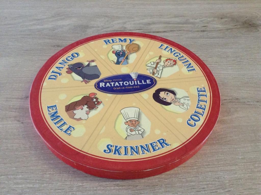 Disney-Pixar Ratatouile recepten koffer, Verzamelen, Disney, Zo goed als nieuw, Overige typen, Overige figuren, Ophalen of Verzenden