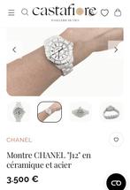 Montre Chanel J12 en céramique blanche, Handtassen en Accessoires, Horloges | Dames, Staal, Staal, Polshorloge, Swatch