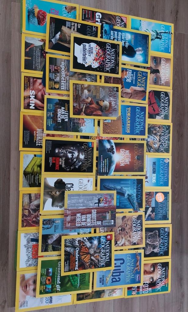 COLLECTIE NATIONAL GEOGRAPHIC - 42 MAGAZINES, Ophalen of Verzenden