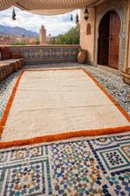 Tapis berbères faits à la main - 100 % laine naturelle, Neuf, 200 cm ou plus, Modern berber boho, Rectangulaire