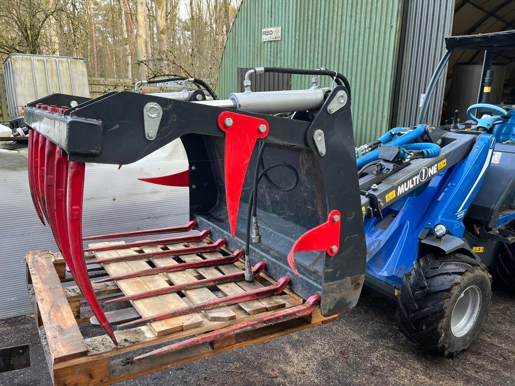 Mestklem 130cm met slijtlat, Ophalen